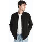 Lc Waikiki Yeni Sezon Standart Kalıp Kolej Yaka Erkek Bomber Ceket - Siyah - XL