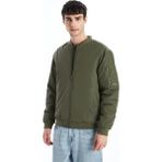 Lc Waikiki Yeni Sezon Standart Kalıp Kolej Yaka Erkek Bomber Mont - Haki - 3XL