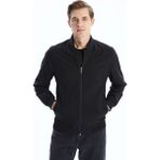 Lc Waikiki Yeni Sezon Standart Kalıp Kolej Yaka Erkek Mont - 4XL - Siyah