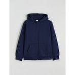Lc Waikiki Yeni Sezon Uzun Kollu Kız Çocuk Fermuarlı Sweatshirt - Lacivert - 9 - 10 Yaş