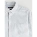 Lc Waikiki Yeşil Regular Fit Çizgili Erkek Gömlek - 2XL