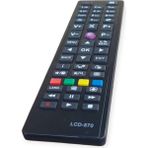 LCD 570 Vestel+Regal+Seg Uyumlu Tv Uzaktan Kumandası - Siyah