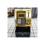 LCD Ekran ATM Şifreli Kumbara Kağıt Demir Para Girişli Kartlı Sesli Yönlendirme Takvim Saat
