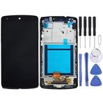 LCD Ekran için Google Nexus 5 / D820 / D821 (siyah) için çerçeveli LCD ekran + dokunmatik panel