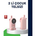 LCD Ekranlı Bebek Telsizi – Iki Yönlü Ses, Uzun Menzil, Çocuk Dostu Tasarım Nemere - 1