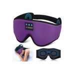 LCDolida LC-dolida 3D Uyku Maskesi - Bluetooth Kablosuz Müzik - Menekşe