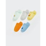Lcw Baby Baskılı Erkek Bebek Patik Çorap 5'li (S5) - Green - Dropsuz - 5 - 6 Yaş