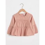 Lcw Baby Pembe Kız Bebek Bluz - Mat Pembe - 9 -12 Ay