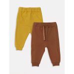 Lcw Baby Sari Beli Lastikli Basic Erkek Bebek Pantolon 2'Li