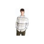 Lcw Casual bej Ekoseli Regular Fit Uzun Kollu Ekose Gabardin Erkek Gömlek