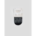 Lcw Dream Kalp Desenli Kadın Soket Çorap - Black - Standart