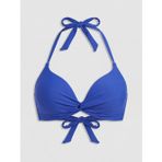 LCW DREAM Mavi Balenli Dolgulu Büzgülü Kadın Bikini Üstü