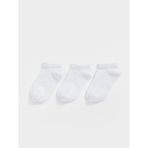 Lcw Eco Basic Kız Çocuk Patik Çorap 3'lü - Beyaz - 27 - 29