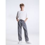 Lcw Gri Loose Fit Erkek Çocuk Jean Pantolon - 9 - 10 Yaş