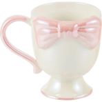 Lcw Home Beyaz Fiyonk Desenli Seramik Kupa 300 ml - Renkli