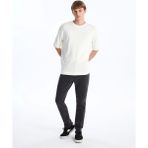 Lcw Jeans Antrasit 750 Slim Fit Içi Polarlı Kışlık Erkek Jean Pantolon