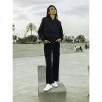 Lcw Jeans Siyah Yüksek Bel Wideleg Kadın Kargo Jean Pantolon