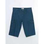 Lcw Jeans Yeşil Standart Kalıp Erkek Jean Şort