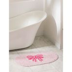 Lcw Karışık Fiyonk Baskılı Pelüş Banyo Paspası 50X80 cm - Pembe