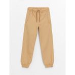 Lcw Kids Bej Beli Lastikli Basic Erkek Çocuk Jogger Pantolon