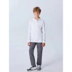 Lcw Kids Gri Beli Lastikli Erkek Çocuk Okul Pantolonu