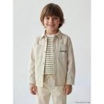 Lcw Kids Gri Cepli Erkek Çocuk Gabardin Gömlek