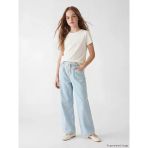 Lcw Kids İndigo Baggy Fit Kız Çocuk Jean Pantolon