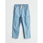 Lcw Kids Indigo Beli Lastikli Erkek Çocuk Jogger Jean Pantolon