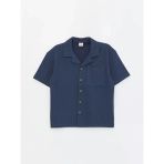 Lcw Kids Indigo Rahat Kalıp Erkek Çocuk Gömlek