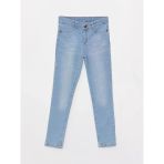 Lcw Kids İndigo Skinny Fit Kız Çocuk Jean Pantolon