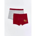 Lcw Kids Kırmızı Galatasaray Baskılı Erkek Çocuk Boxer 2'Li
