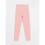 Lcw Kids Lila Beli Lastikli Basic Kız Çocuk Tayt - 5 - 6 Yaş - Pembe