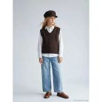 Lcw Kids Mavi Loose Fit Kız Çocuk Jean Pantolon