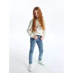 Lcw Kids Mavi Skinny Fit Kız Çocuk Jean Pantolon