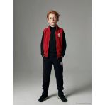 Lcw Kids Siyah Beli Lastikli Galatasaray Baskılı Erkek Çocuk Jogger Eşofman Altı
