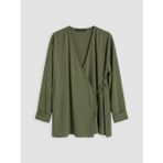 LCW Modest Yeşil Hırka