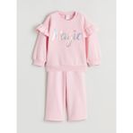 Lcw Pembe Kız Çocuk Sweatshirt ve Pantolon Takım - 2 - 3 Yaş