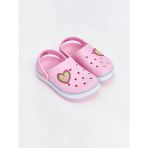 Lcw Steps Pembe Baskılı Kız Bebek Plaj Sandaleti