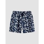LCW SWIMWEAR Lacivert Kısa Boy Desenli Erkek Deniz Şortu
