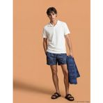 LCW SWIMWEAR Lacivert Kısa Boy Yazı Baskılı Erkek Deniz Şortu