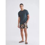 Lcw Swımwear Siyah Diz Hizası Boy Basic Erkek Deniz Şortu