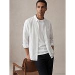 Lcw Vision Beyaz Regular Fit Çizgili Oxford Erkek Gömlek - XL