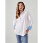 Lcw Vision Ekru Oversize Kadın Gömlek
