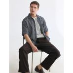 Lcw Vision Lacivert Regular Fit Ekose Erkek Gömlek