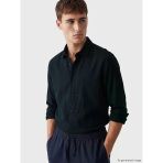 Lcw Vision Lacivert Regular Fit Erkek Dokulu Gömlek