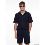 Lcw Vision Lacivert Regular Fit Resort Yaka Erkek Dokulu Gömlek