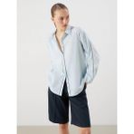 Lcw Vision Mavi Oversize Kadın Gömlek - Light Blue