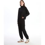 Lcw Vision Siyah Kadın Beli Lastikli Düz Jogger Eşofman Altı - New Black