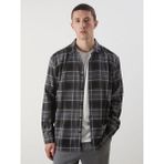 Lcw Vision Siyah Regular Fit Ekose Erkek Gömlek