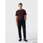 Lcw Vision Siyah Regular Fit Keten Görünümlü Erkek Pantolon